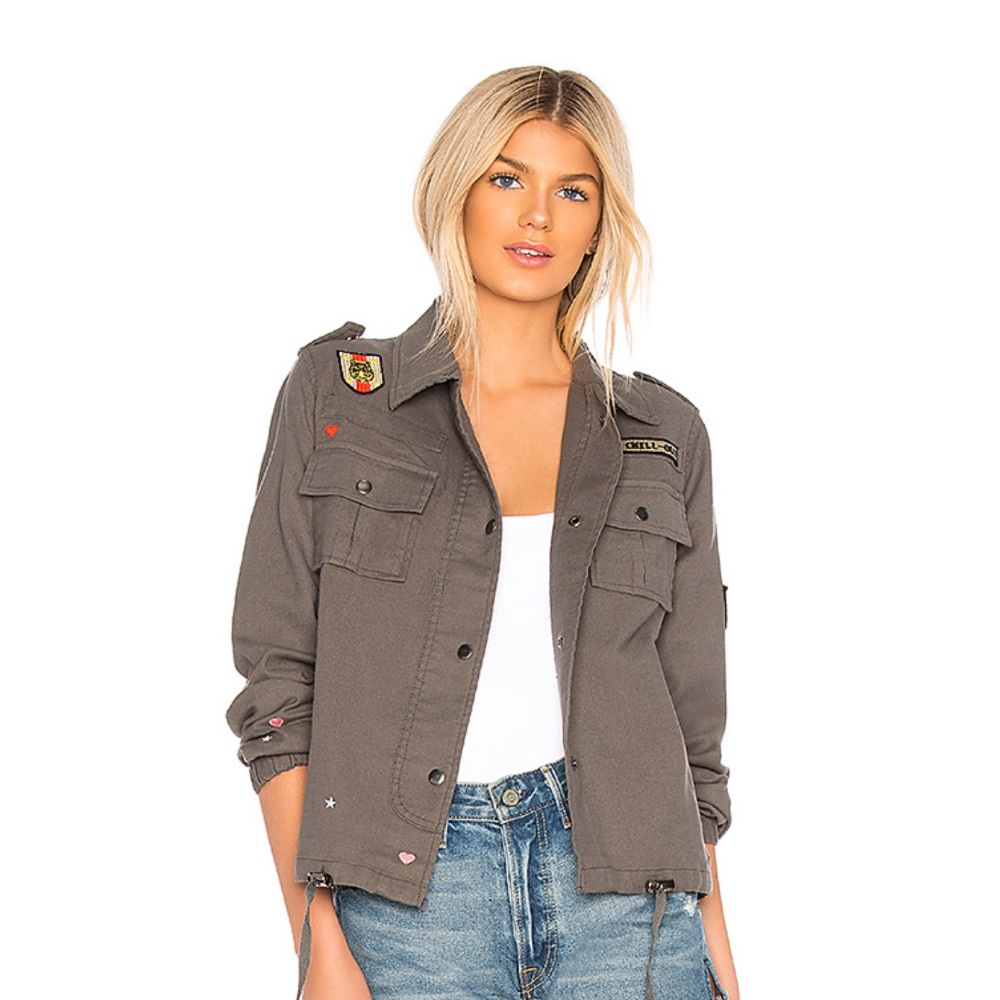 NWT / CHASER VINTAGE MILITARY JACKET SIZE S, XS